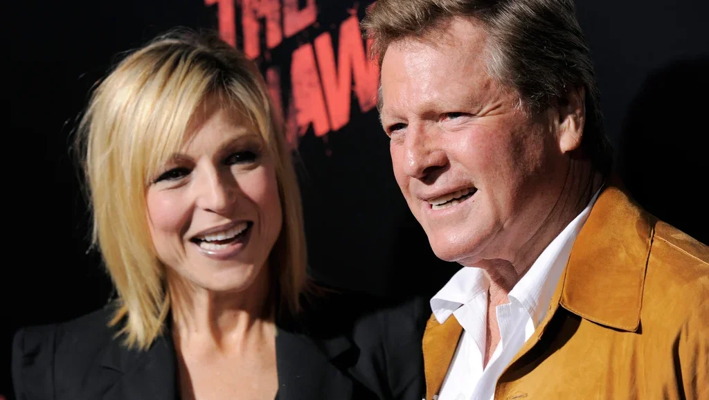 FILE – Tatum O’Neal, left, a cast member in “The Runaways,” and her father, actor Ryan O’Neal, pose together at the premiere of the film in Los Angeles, Thursday, March 11, 2010. Ryan O’Neal, who was nominated for an Oscar for the tear-jerker “Love Story” and played opposite his precocious daughter Tatum in “Paper Moon,” has died. O’Neal’s son Patrick said on Instagram that his father died Friday, Dec. 8, 2023. (AP Photo/Chris Pizzello, File)