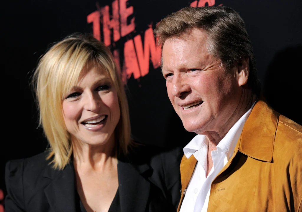 FILE – Tatum O’Neal, left, a cast member in “The Runaways,” and her father, actor Ryan O’Neal, pose together at the premiere of the film in Los Angeles, Thursday, March 11, 2010. Ryan O’Neal, who was nominated for an Oscar for the tear-jerker “Love Story” and played opposite his precocious daughter Tatum in “Paper Moon,” has died. O’Neal’s son Patrick said on Instagram that his father died Friday, Dec. 8, 2023. (AP Photo/Chris Pizzello, File)